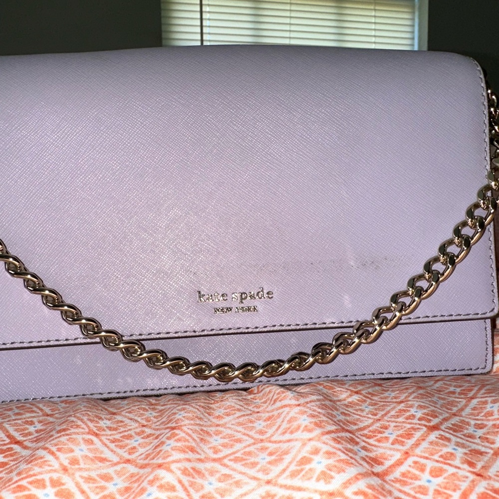Kate Spade Light Purple Crossbody Bag - Picture 2 of 6